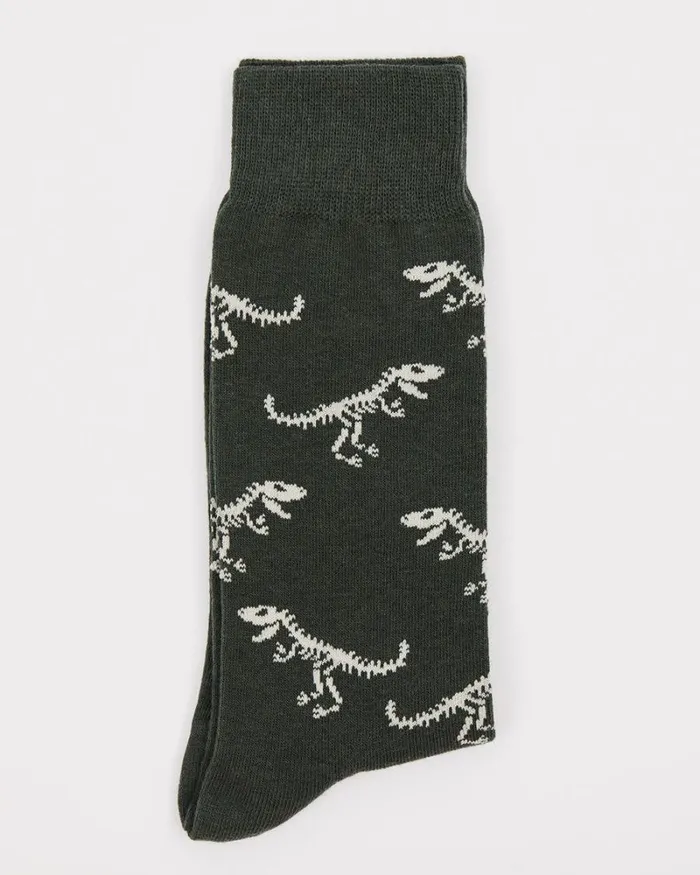 RWandCO Socks Skeleton Dinosaur Socks Deep Depths 8211 8211 Men