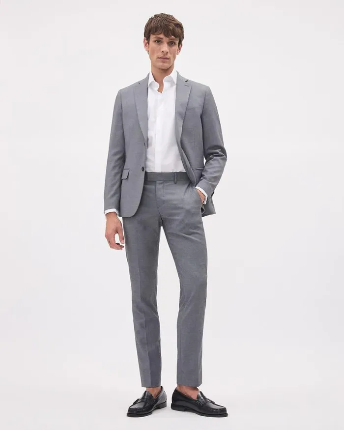 RWandCO Suit Pants Essential Grey Suit Pant Sleet 8211 Men