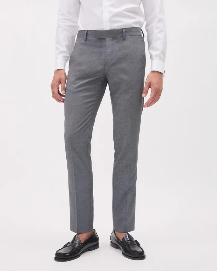 RWandCO Suit Pants Essential Grey Suit Pant Sleet 8211 Men RWandCO Suit Pants Essential Grey Suit Pant Sleet 8211 Men