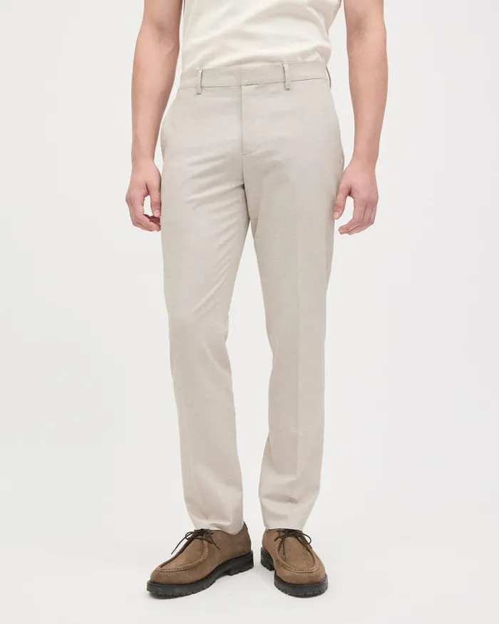 RWandCO Suit Pants SlimFit Tech Suit Pant Travertine 8211 Men