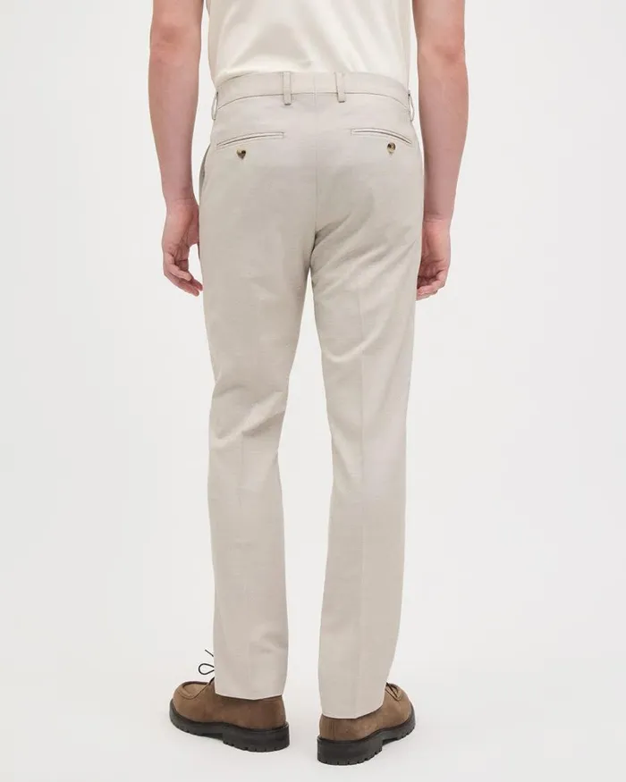 RWandCO Suit Pants SlimFit Tech Suit Pant Travertine 8211 Men RWandCO Suit Pants SlimFit Tech Suit Pant Travertine 8211 Men
