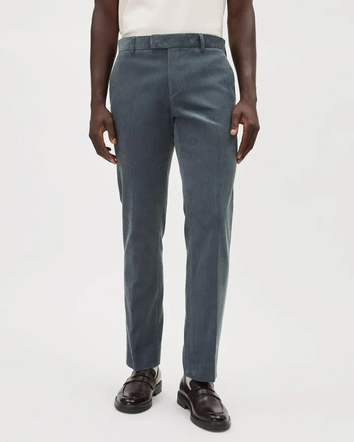 RWandCO Suits TailoredFit Corduroy Suit Pant Blue Horizon 8211 Men RWandCO Suits TailoredFit Corduroy Suit Pant Blue Horizon 8211 Men