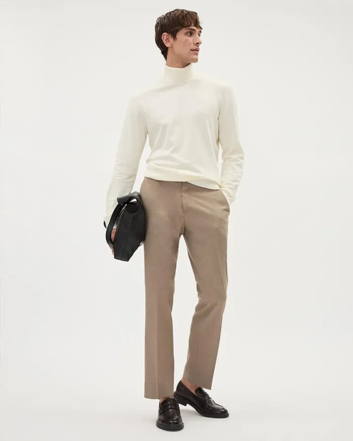 RWandCO Sweaters and Cardigans LongSleeve Turtleneck Sweater Arctic Wolf 8211 Men RWandCO Sweaters and Cardigans LongSleeve Turtleneck Sweater Arctic Wolf 8211 Men