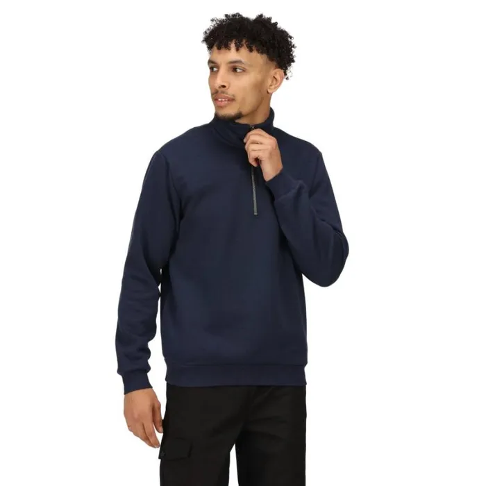 RWandCO Sweatshirts and Hoodies Regatta 8211 Mens Pro Quarter Zip Sweatshirt Dark Blue 8211 Men RWandCO Sweatshirts and Hoodies Regatta 8211 Mens Pro Quarter Zip Sweatshirt Dark Blue 8211 Men