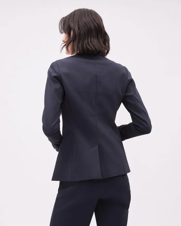 RWandCO The Limitless Suit Limitless OneButton Blazer Night Sky 8211 Women RWandCO The Limitless Suit Limitless OneButton Blazer Night Sky 8211 Women