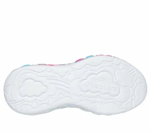 SLights Eternal Heart Lights Navy Multi Kids SKECHERS Kids UK Sizes 9525
