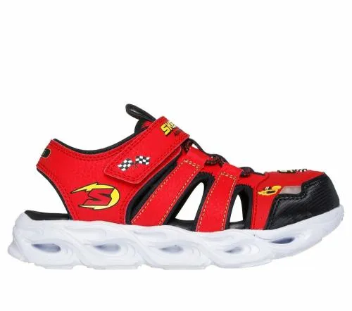 SLights ThermoFlash 8211 HydroFlare Red Black Kids SKECHERS Big Kids UK Sizes 36 SLights ThermoFlash 8211 HydroFlare Red Black Kids SKECHERS Big Kids UK Sizes 36