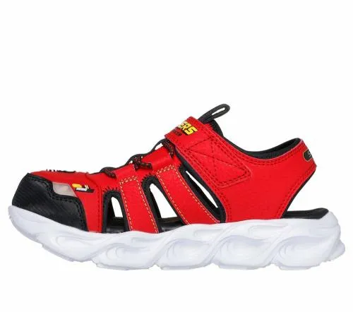 SLights ThermoFlash 8211 HydroFlare Red Black Kids SKECHERS Big Kids UK Sizes 36