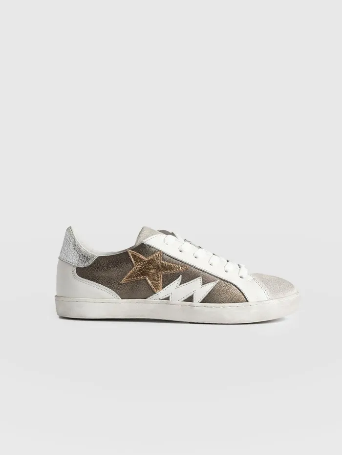 Saint And Sofia All Sneakers Women Spitalfields Sneaker 8211 Metallic Gold Metallic Gold