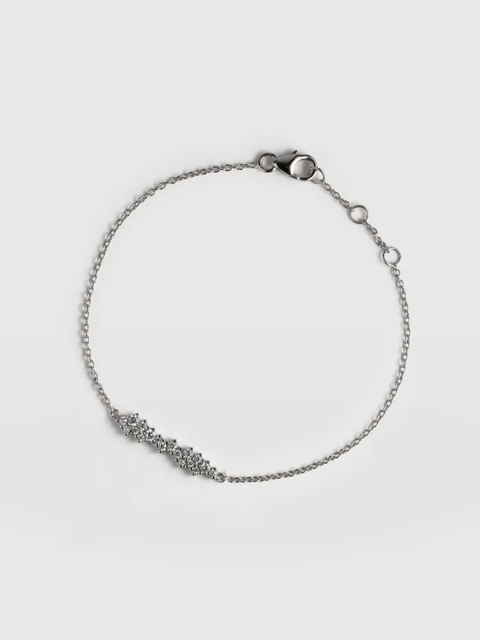 Saint And Sofia Bracelets Women Constellation Cluster Bar Bracelet 8211 Silver Silver Saint And Sofia Bracelets Women Constellation Cluster Bar Bracelet 8211 Silver Silver