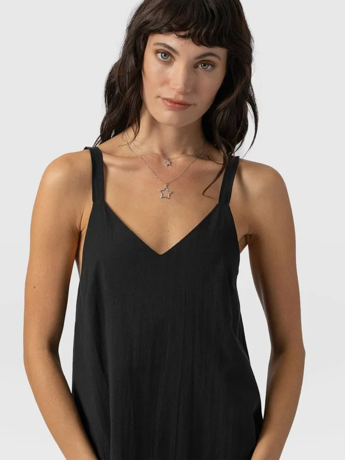 Saint And Sofia Dresses Women Candice ALine Dress 8211 Black Black