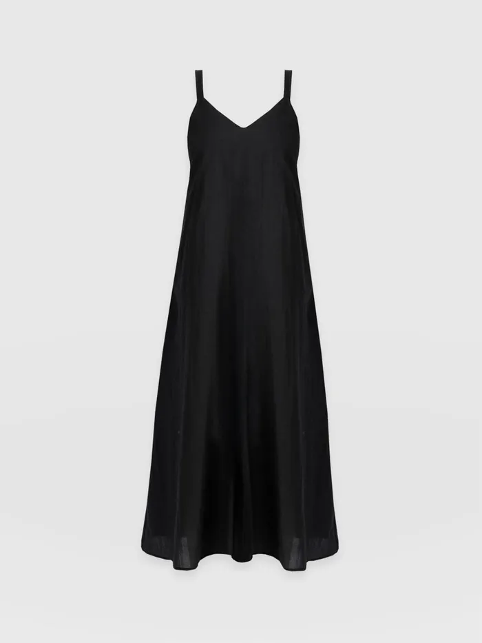 Saint And Sofia Dresses Women Candice ALine Dress 8211 Black Black