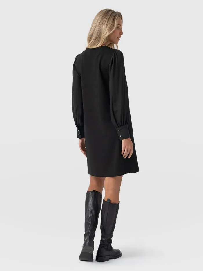 Saint And Sofia Dresses Women Esme Zip Up Dress 8211 Black Black