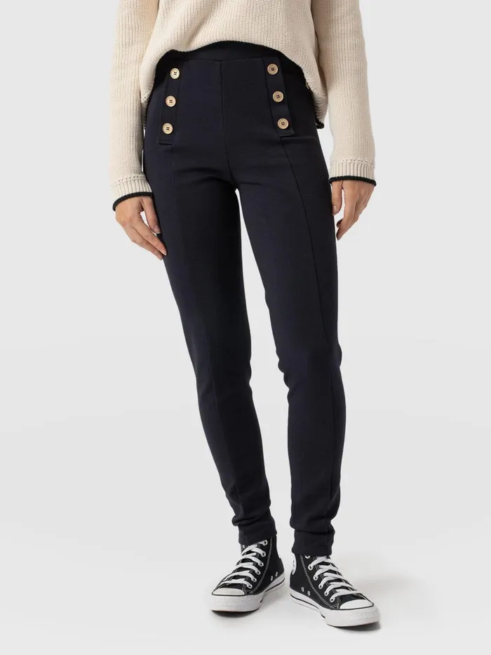 Saint And Sofia Pants Women Chelsea Legging 8211 Navy Navy