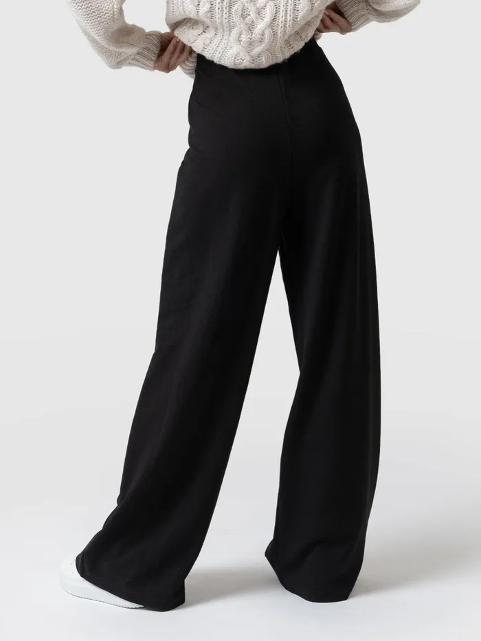Saint And Sofia Pants Women Chelsea Pant 8211 Black Jersey Black Jersey