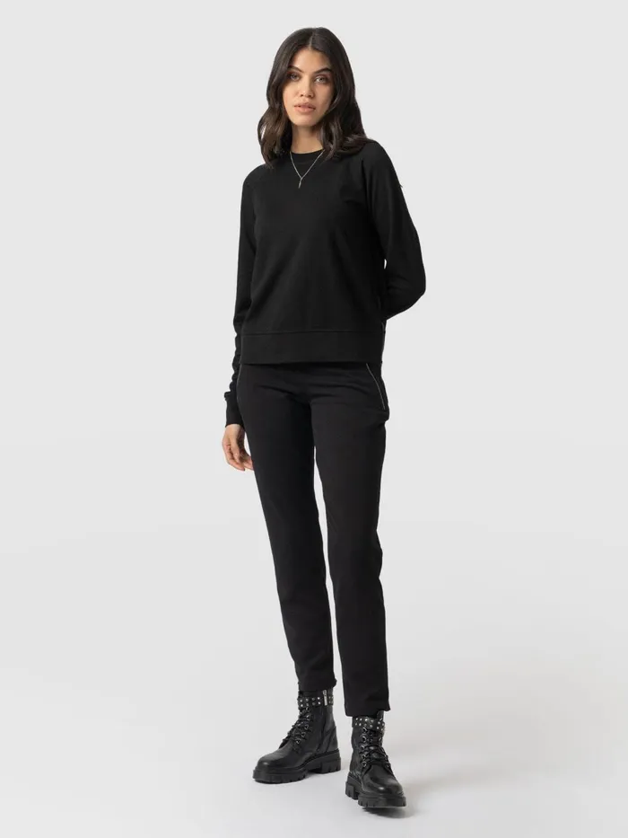 Saint And Sofia Pants Women Finsbury Zip Pant 8211 Black Black