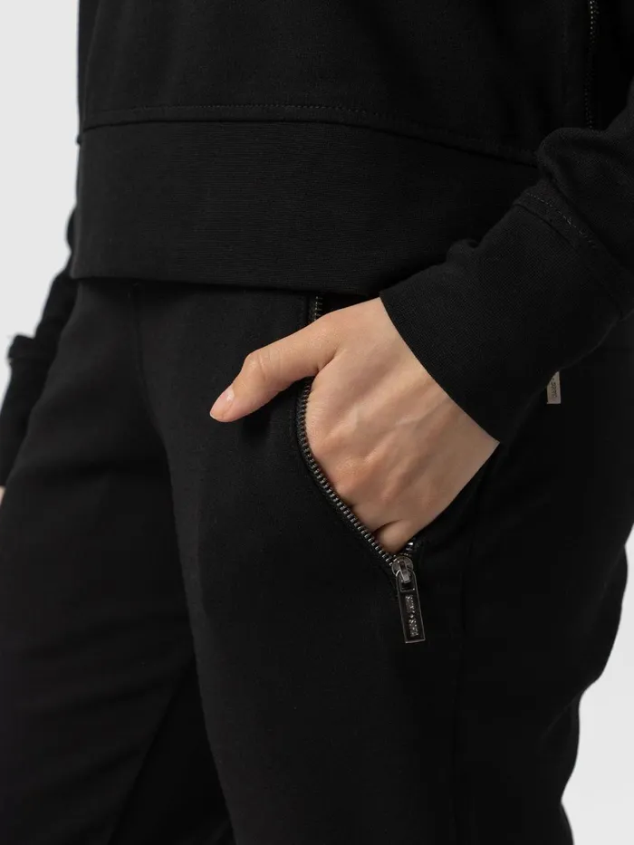 Saint And Sofia Pants Women Finsbury Zip Pant 8211 Black Black