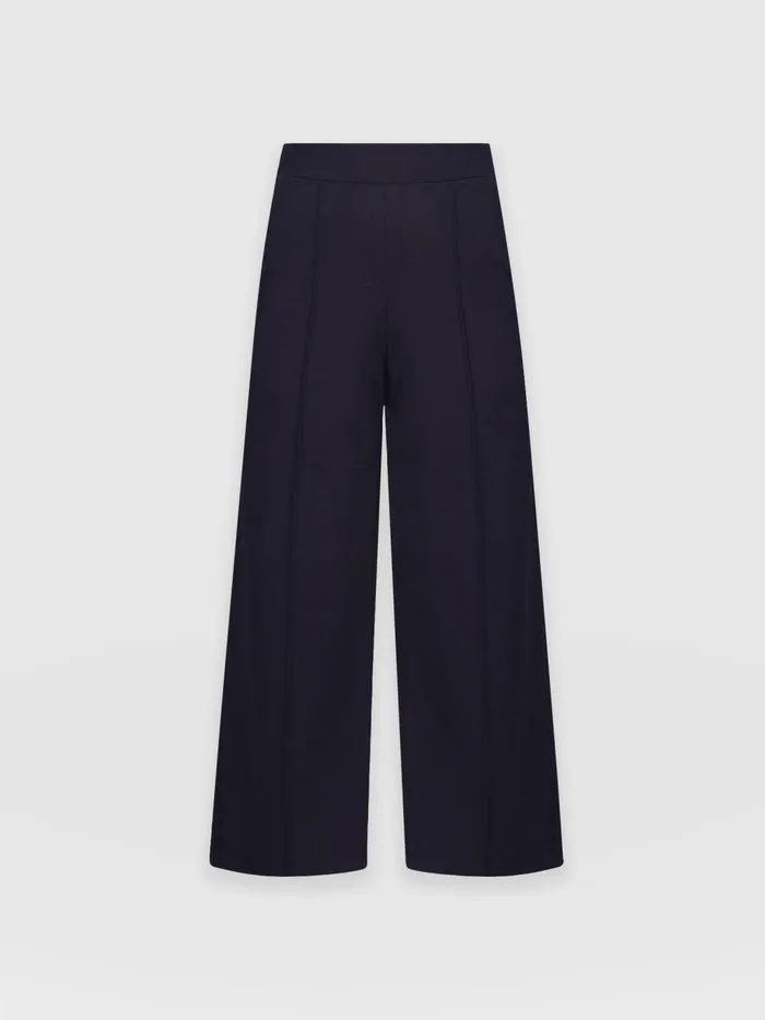 Saint And Sofia Shorts Women Cara Wide Leg Culotte 8211 Navy Navy