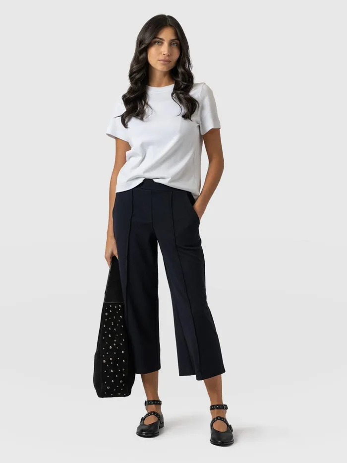 Saint And Sofia Shorts Women Keller Culotte 8211 Navy Navy