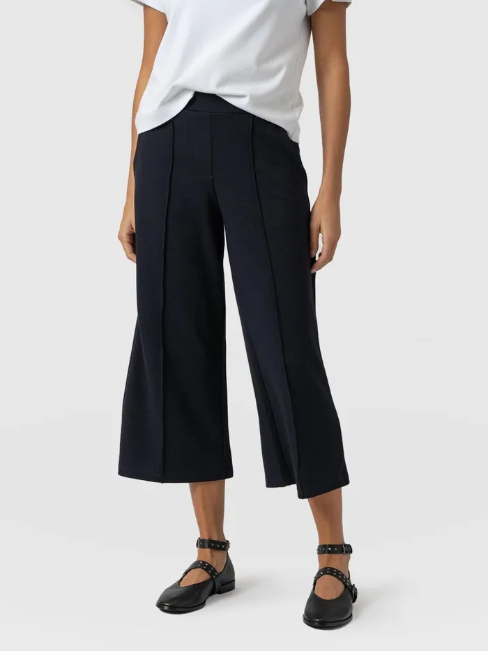 Saint And Sofia Shorts Women Keller Culotte 8211 Navy Navy
