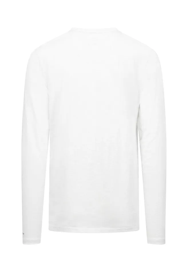 Sale Men FYNCHHATTON Henley Shirt Made Of Cotton Navywhite
