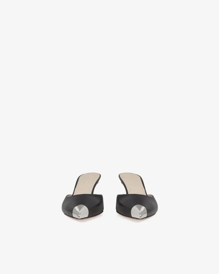 Sandals Women IRO KAIA SILVERTOED LEATHER MULES