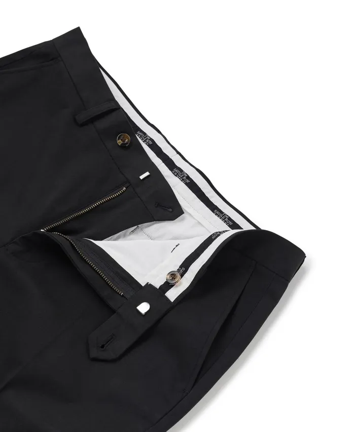 Savile Row Company Black Stretch Cotton Classic Fit Flat Front Chinos Black Men Chinos And Shorts Savile Row Company Black Stretch Cotton Classic Fit Flat Front Chinos Black Men Chinos And Shorts