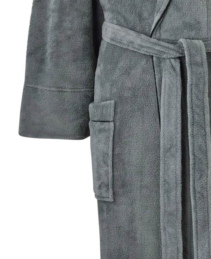 Savile Row Company Dark Grey Fleece Supersoft Dressing Gown Grey Fleece Men Dressing Gowns and Robes Savile Row Company Dark Grey Fleece Supersoft Dressing Gown Grey Fleece Men Dressing Gowns and Robes