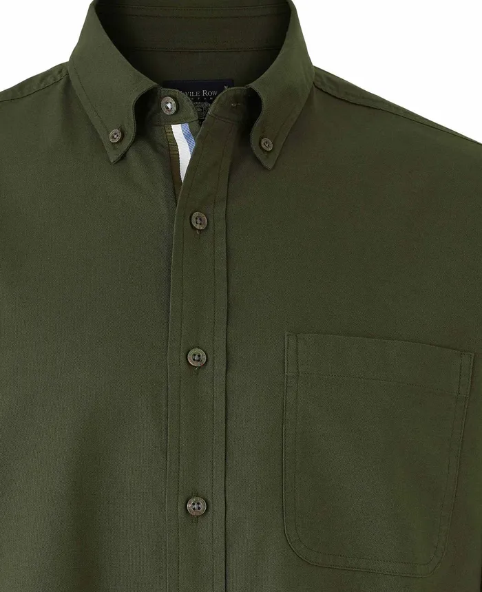 Savile Row Company Khaki Classic Fit ButtonDown Oxford Casual Shirt Khaki Men Casual Shirts Savile Row Company Khaki Classic Fit ButtonDown Oxford Casual Shirt Khaki Men Casual Shirts