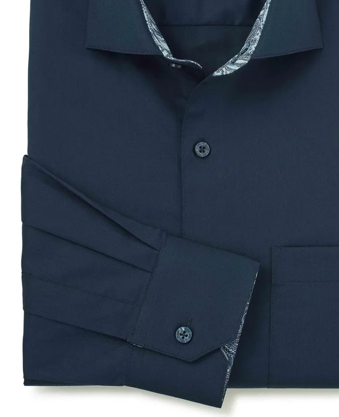 Savile Row Company Navy Cotton Twill Classic Fit SmartCasual Shirt 8211 Single Cuff Navy Twill Men Casual Shirts Savile Row Company Navy Cotton Twill Classic Fit SmartCasual Shirt 8211 Single Cuff Navy Twill Men Casual Shirts