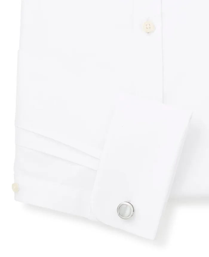 Savile Row Company White Classic Fit Pin Collar Shirt 8211 Double Cuff Men Formal Shirts Savile Row Company White Classic Fit Pin Collar Shirt 8211 Double Cuff Men Formal Shirts