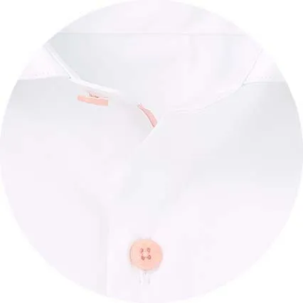 Savile Row Company White Cotton Slim Fit SmartCasual Shirt With Contrast Buttons 8211 Single Cuff Pink Buttons Men Formal Shirts Savile Row Company White Cotton Slim Fit SmartCasual Shirt With Contrast Buttons 8211 Single Cuff Pink Buttons Men Formal Shirts
