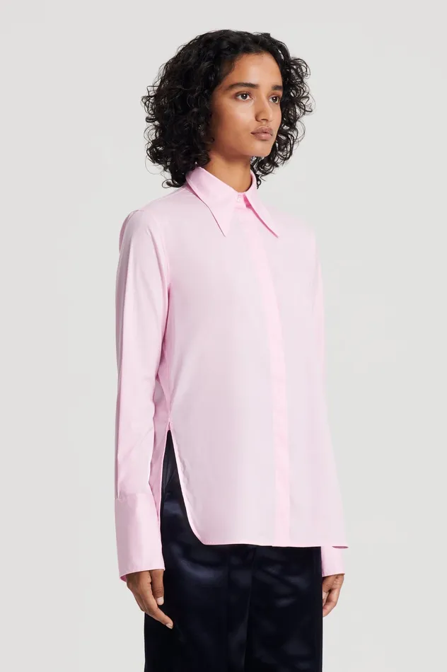 Scanlan Theodore COTTON SHIRT PINK Women Shirts Scanlan Theodore COTTON SHIRT PINK Women Shirts