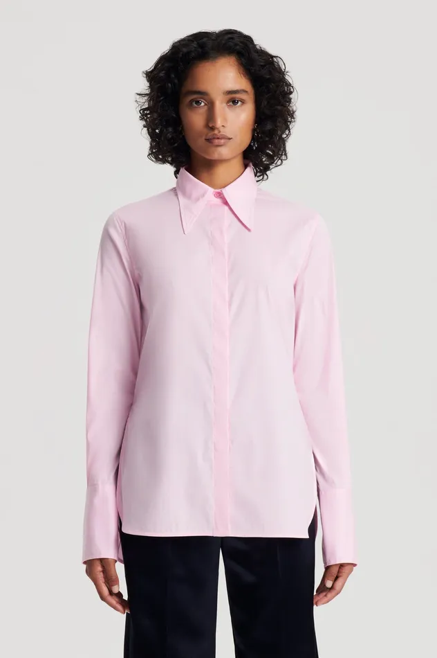 Scanlan Theodore COTTON SHIRT PINK Women Shirts Scanlan Theodore COTTON SHIRT PINK Women Shirts