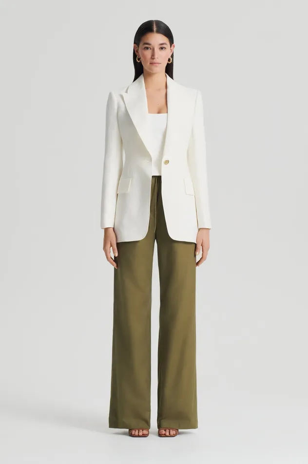 Scanlan Theodore Trousers Women POCKET CARGO KHAKI