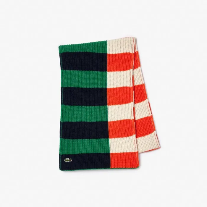 Scarves and Gloves Women Lacoste Women039s Wool Contrast Stripe Colorblock Scarf White Orange Navy Blue Green Blue Qi5 Scarves and Gloves Women Lacoste Women039s Wool Contrast Stripe Colorblock Scarf White Orange Navy Blue Green Blue Qi5