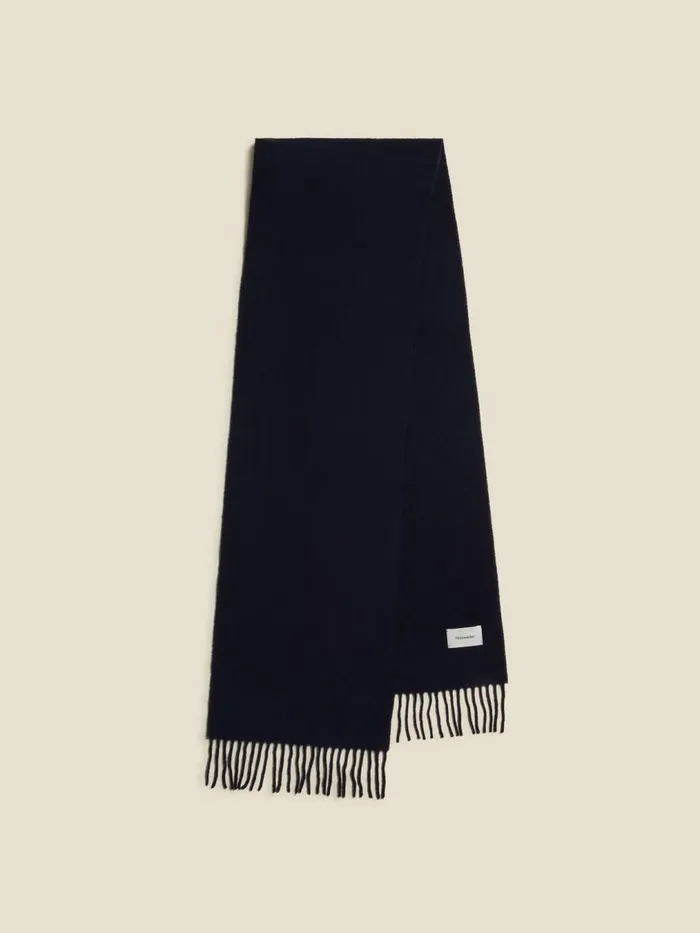 Scarves WomenMen Holzweiler Dipper Solid S Navy