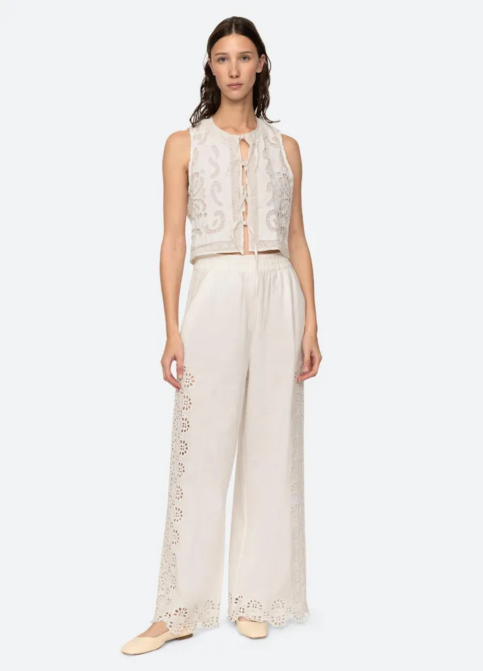 Sea New York Bottoms Edith Pants Cream 8211 Women
