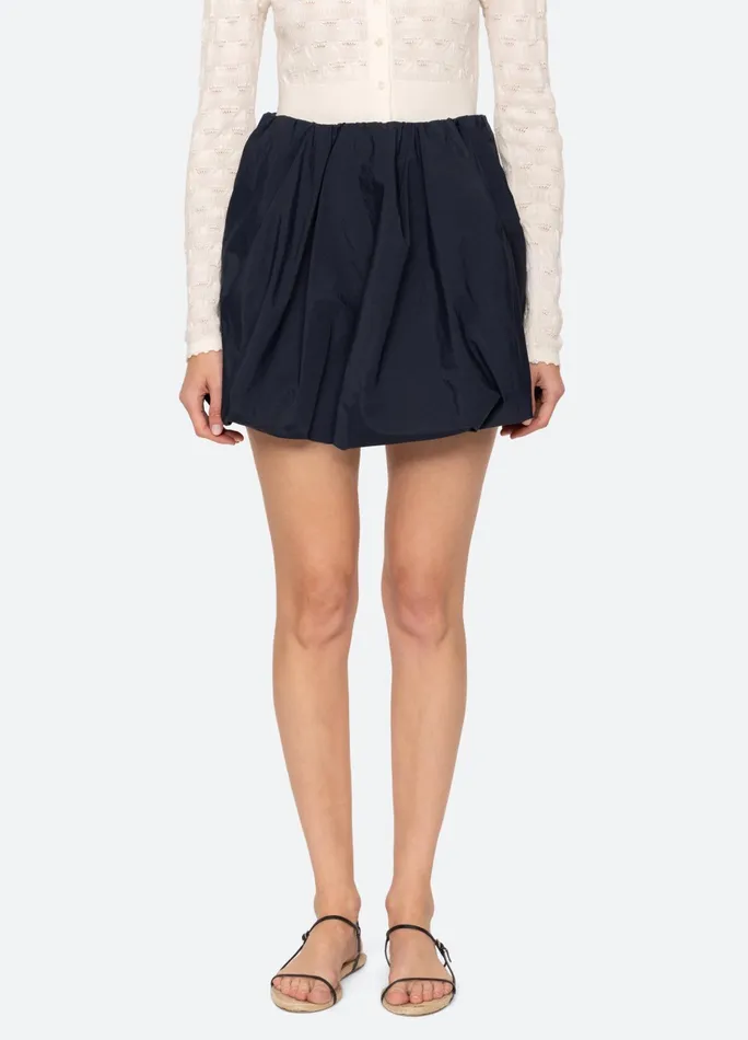 Sea New York Bottoms Evelyn Mini Skirt Navy 8211 Women