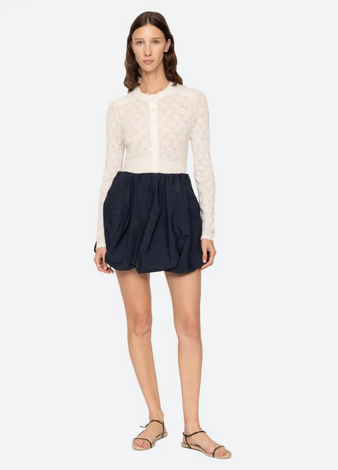 Sea New York Bottoms Evelyn Mini Skirt Navy 8211 Women