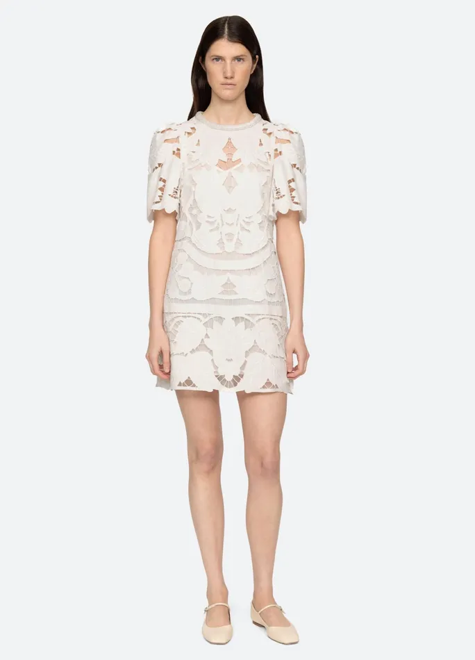 Sea New York Dresses Edith SS Dress White 8211 Women
