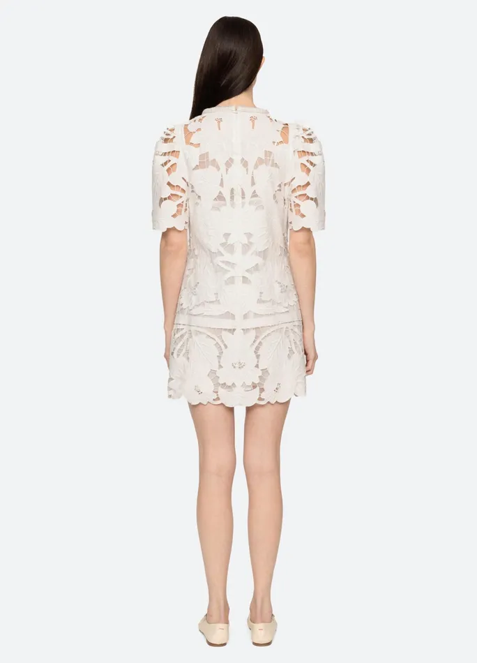 Sea New York Dresses Edith SS Dress White 8211 Women