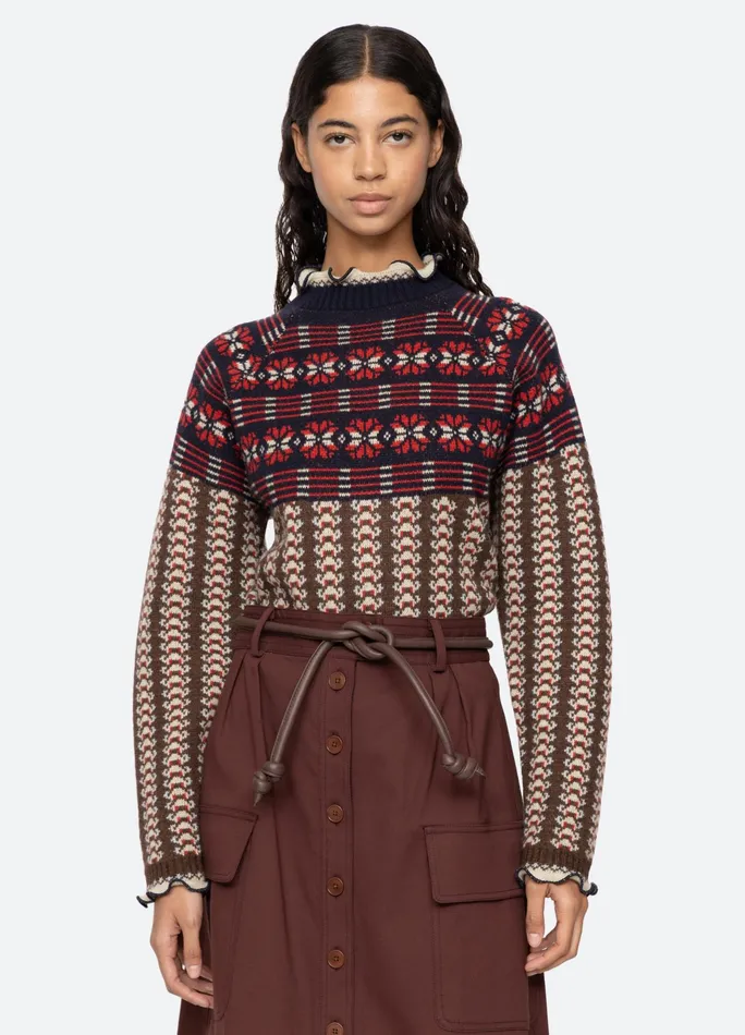 Sea New York Tops Ayla Sweater Multi 8211 Women