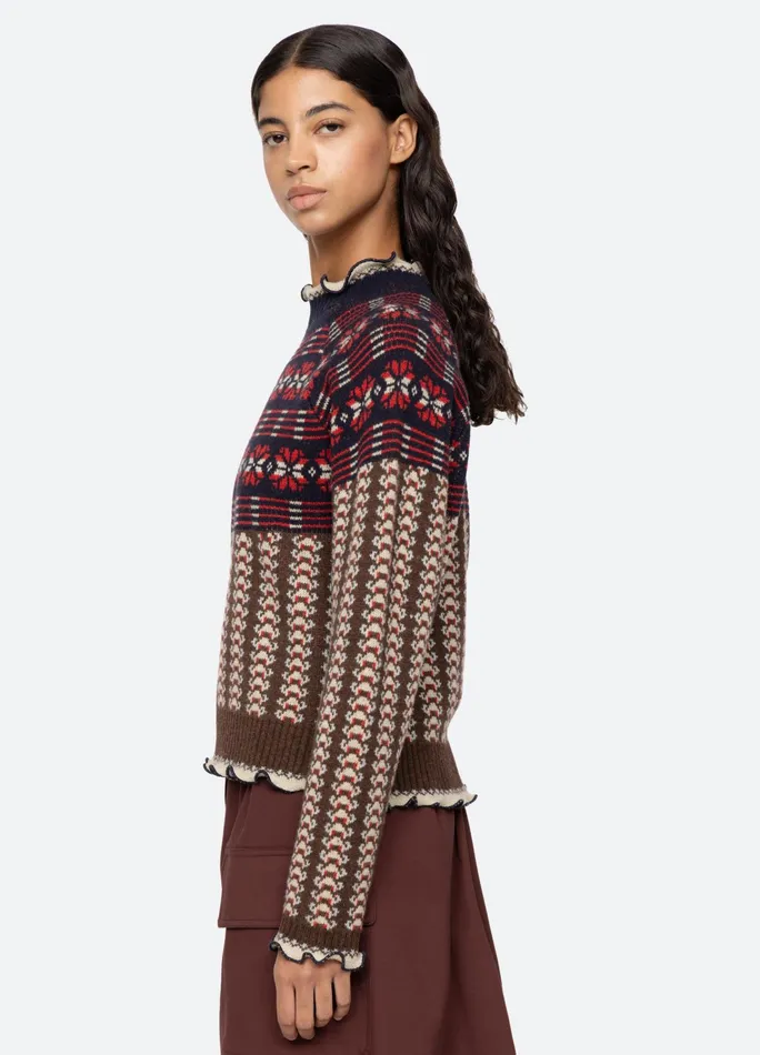 Sea New York Tops Ayla Sweater Multi 8211 Women