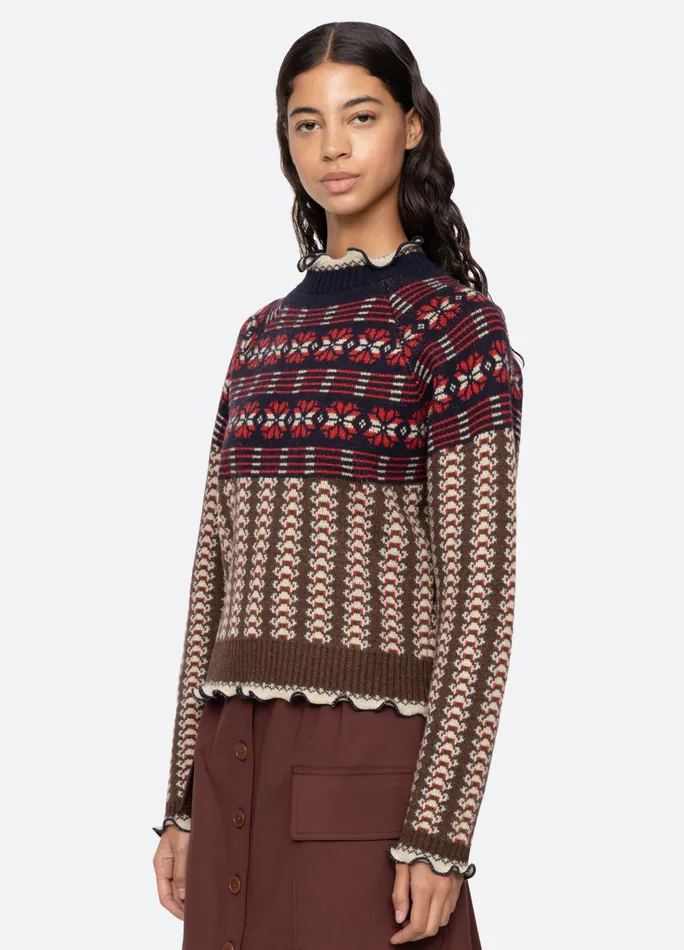 Sea New York Tops Ayla Sweater Multi 8211 Women