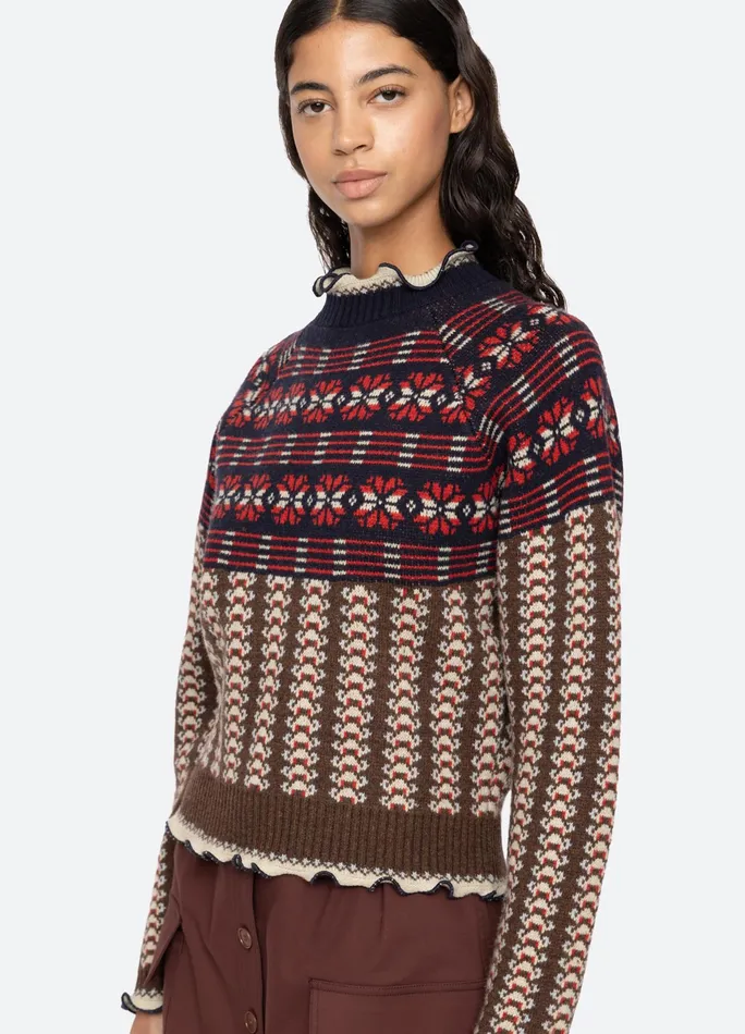 Sea New York Tops Ayla Sweater Multi 8211 Women