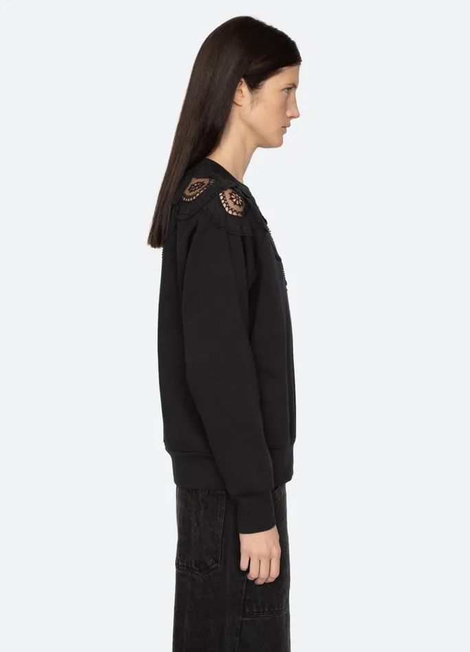Sea New York Tops Drea Sweatshirt Black 8211 Women