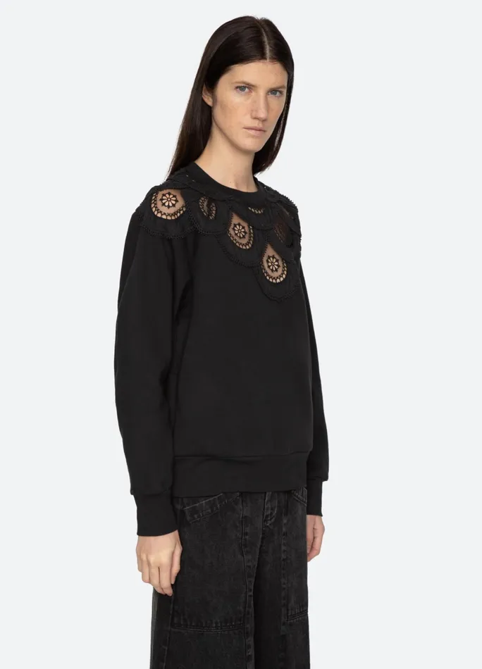 Sea New York Tops Drea Sweatshirt Black 8211 Women