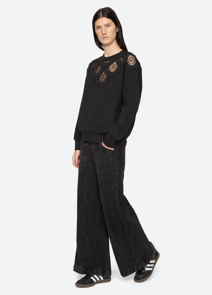 Sea New York Tops Drea Sweatshirt Black 8211 Women