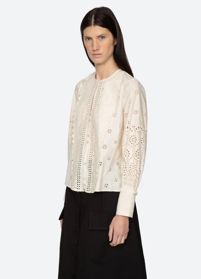 Sea New York Tops Lainey LS Top Cream 8211 Women